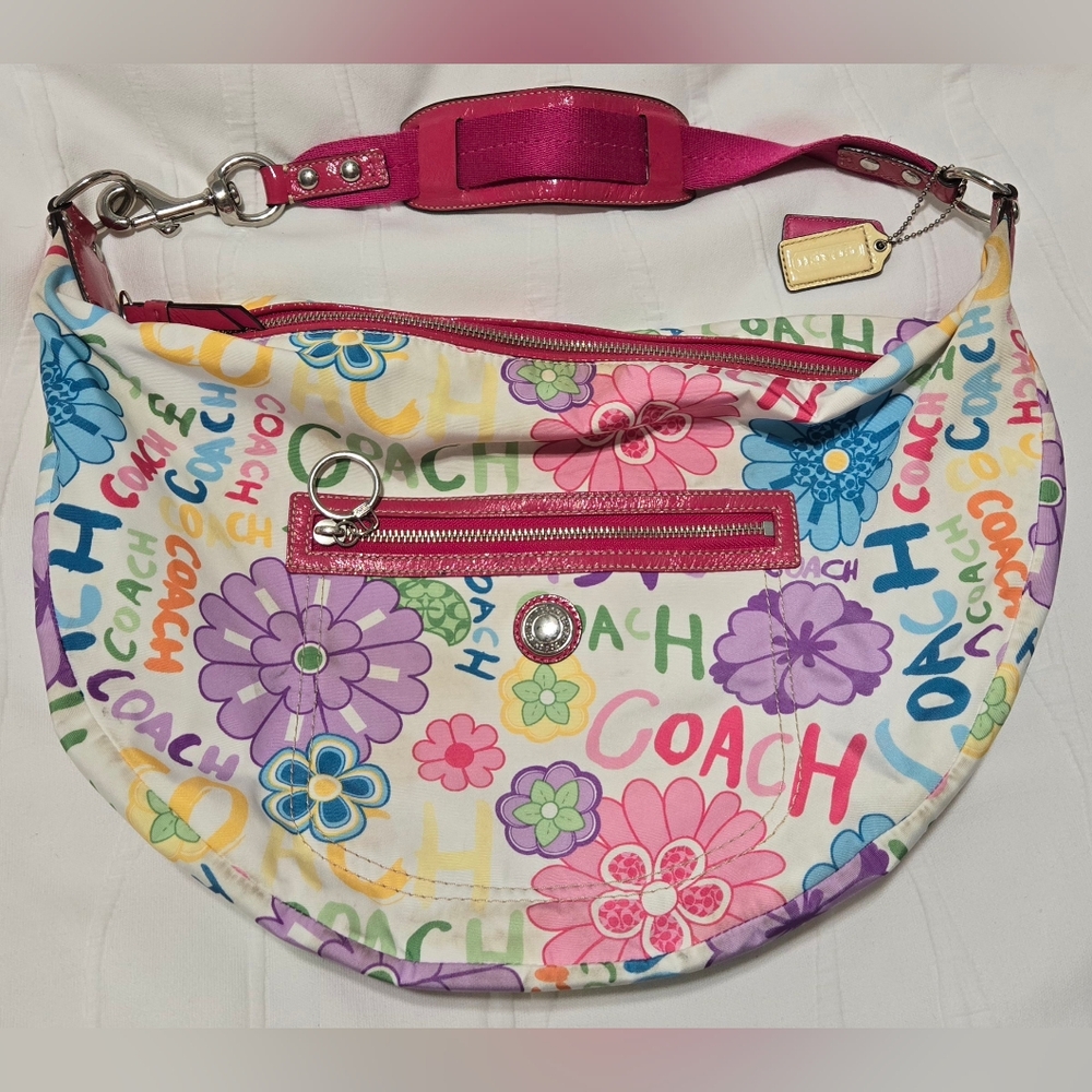Coach F14883 Daisy Poppy Hobo